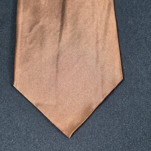Giorgio Bissoni Men's Bronze Brown 100% Silk Classic Necktie Tie